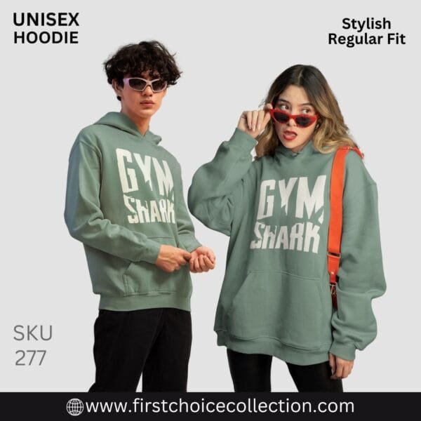 GYM SHARK PRINTED HOODIES UNISEX - Image 7