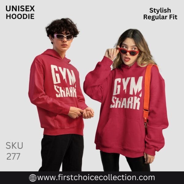 GYM SHARK PRINTED HOODIES UNISEX - Image 5