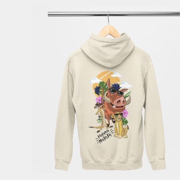 HAKUNA MATATA PRINTED HOODIES UNISEX