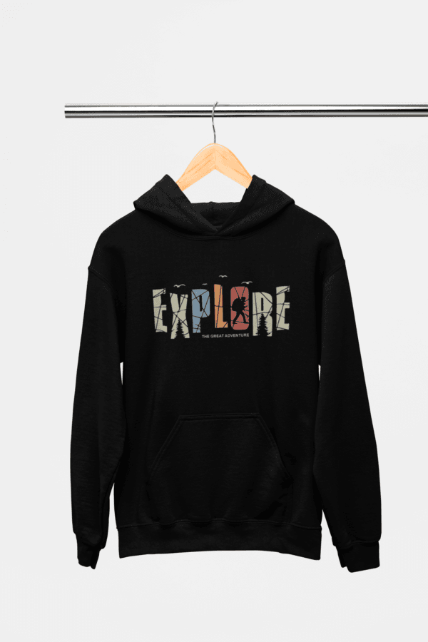 EXPLORE PRINTED HOODIES UNISEX