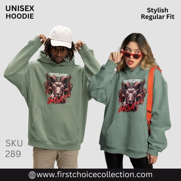 THE GOAT PRINTED HOODIES UNISEX - Image 3