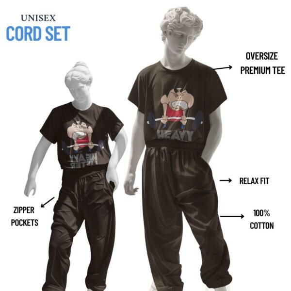 HEAVY LIFTER PRINTED CO ORD SET - Image 3