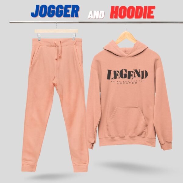 LEGEND PRINTED HOODIE WITH JOGGERS UNISEX