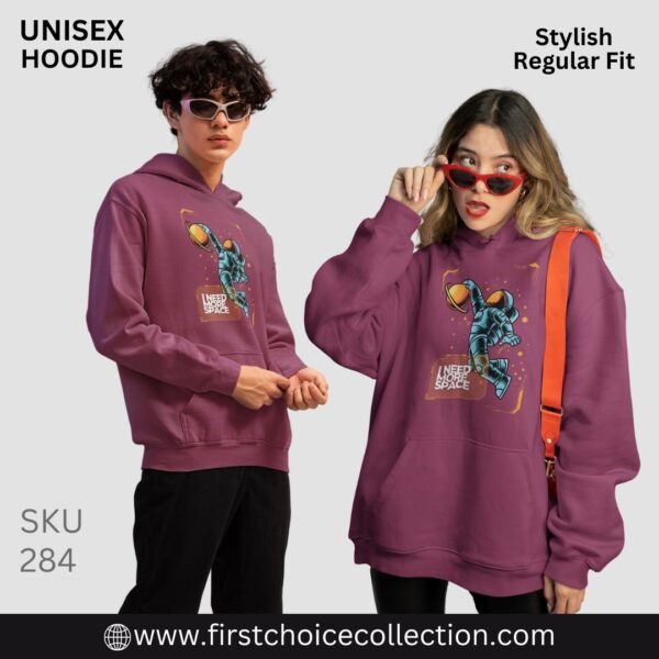 ASTRONAUT PRINTED HOODIES UNISEX - Image 3