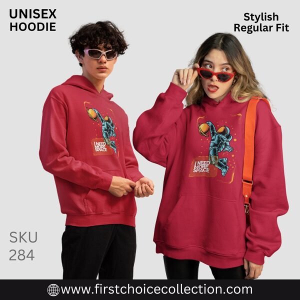 ASTRONAUT PRINTED HOODIES UNISEX - Image 4
