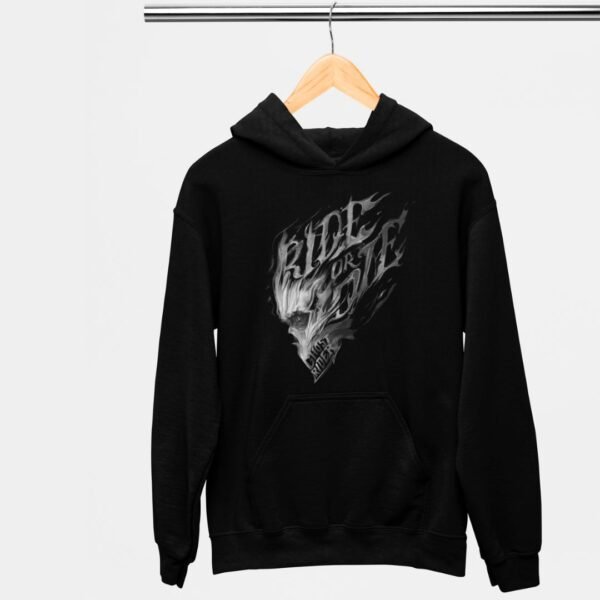 RIDE OR DIE PRINTED HOODIES UNISEX