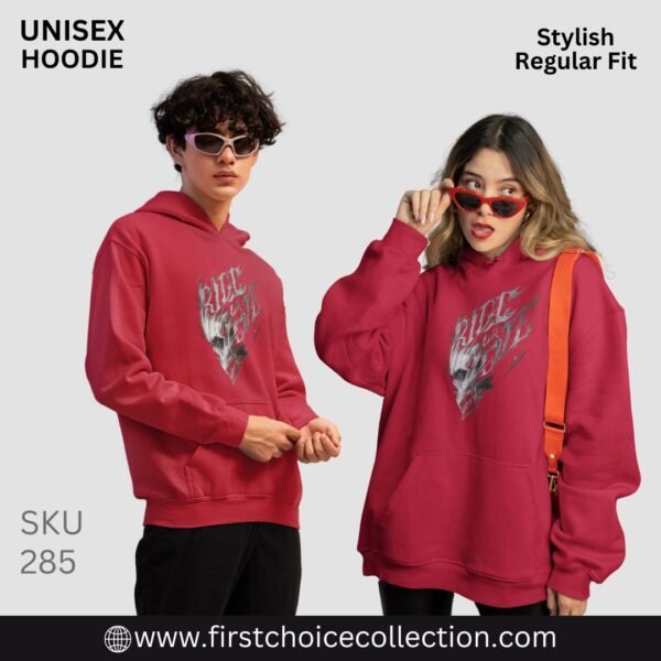 RIDE OR DIE PRINTED HOODIES UNISEX - Image 4