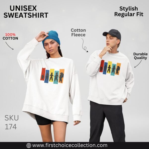 ANIME PRINTED SWEATSHIRT UNISEX - Image 4