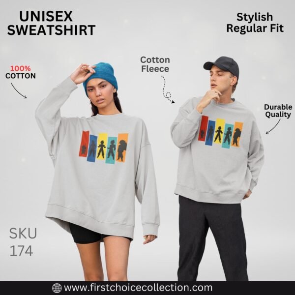 ANIME PRINTED SWEATSHIRT UNISEX - Image 6