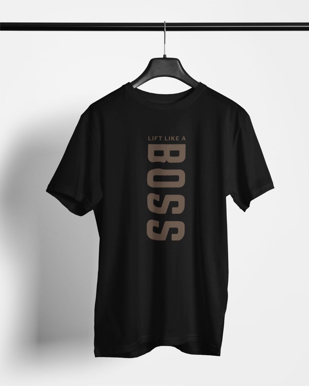 LIFT LIKE A BOSS PRINTED T SHIRT (220 GSM) UNISEX