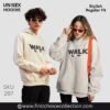 WALK PRINTED HOODIES UNISEX - Image 4