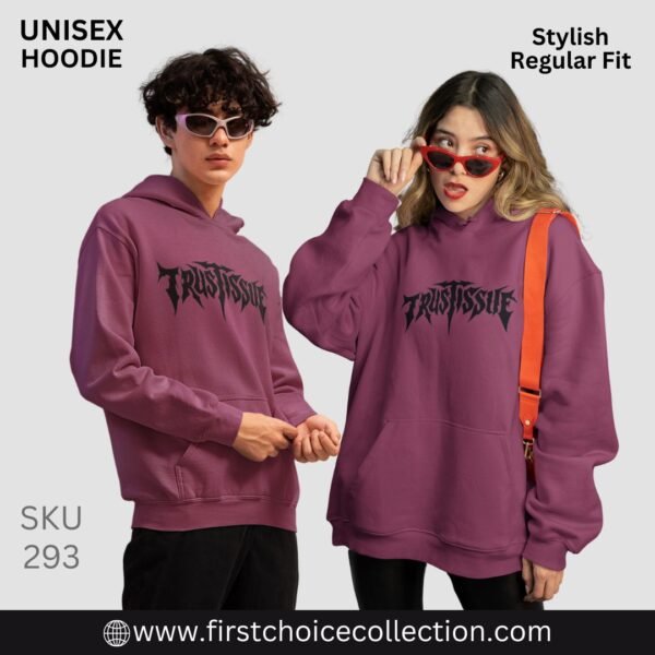 TRUST ISSUE PRINTED HOODIES UNISEX - Image 4
