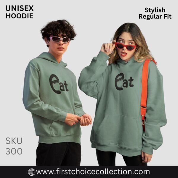 EAT PRINTED HOODIES UNISEX - Image 2