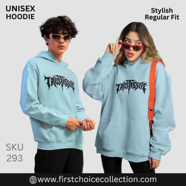 TRUST ISSUE PRINTED HOODIES UNISEX - Image 5