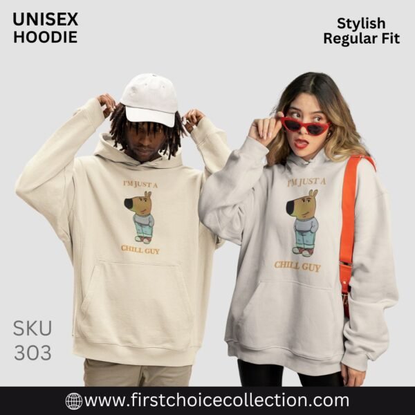 CHILL GUY PRINTED HOODIES UNISEX - Image 7