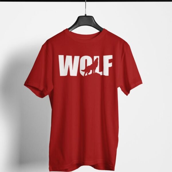WOLF PRINTED T SHIRT (220 GSM) UNISEX - Image 4