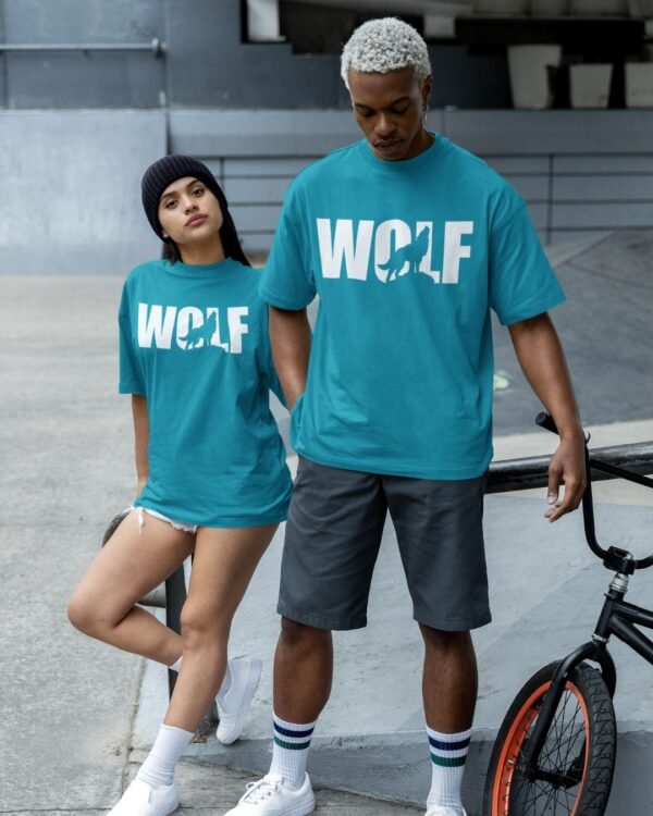 WOLF PRINTED T SHIRT (180GSM) UNISEX - Image 6