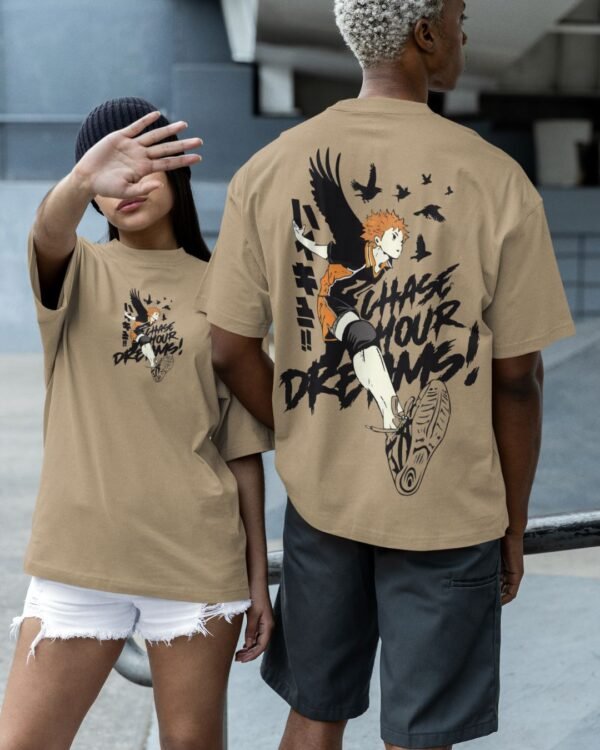 CHASE YOUR DREAMS PRINTED T SHIRT (180GSM) UNISEX - Image 5
