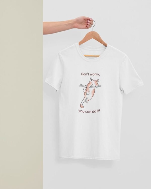 DONT WORRY PRINTED REGULAR T SHIRT