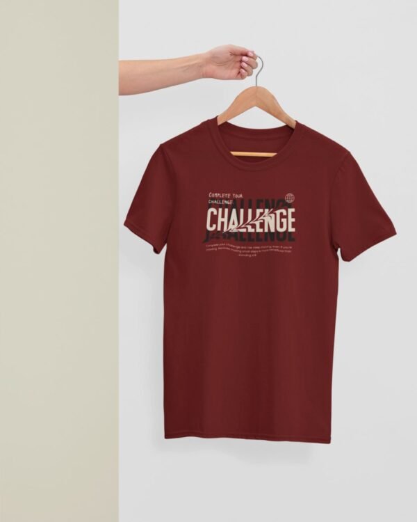 CHALLENGE PRINTED REGULAR T SHIRT