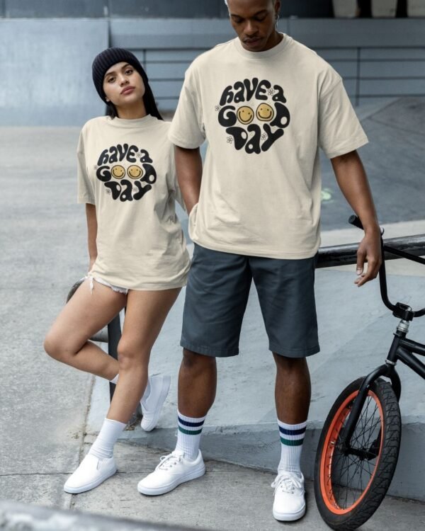 GOOD DAY PRINTED T SHIRT (220 GSM) UNISEX - Image 2