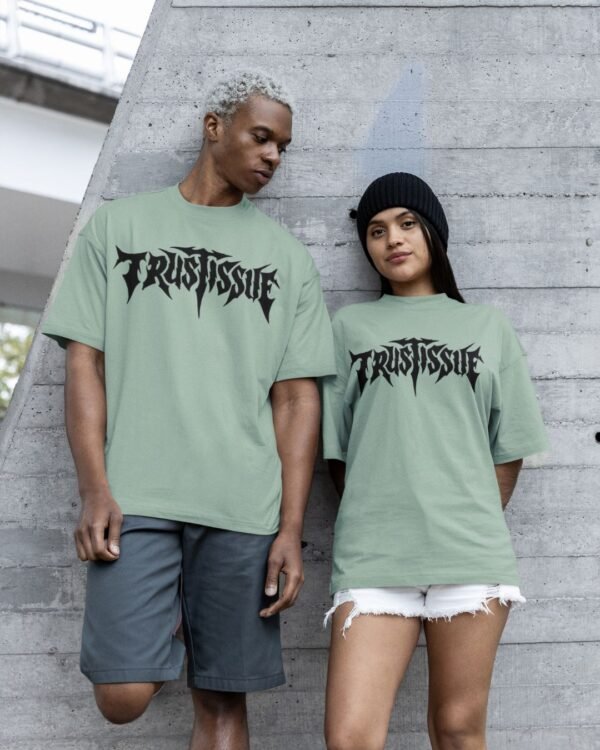 TRUST ISSUE PRINTED T SHIRT (220 GSM) UNISEX - Image 4