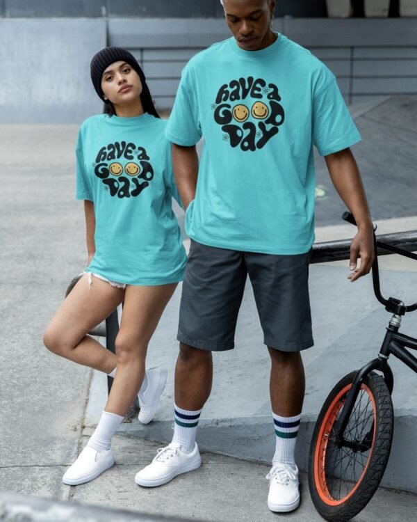 GOOD DAY PRINTED T SHIRT (220 GSM) UNISEX - Image 7