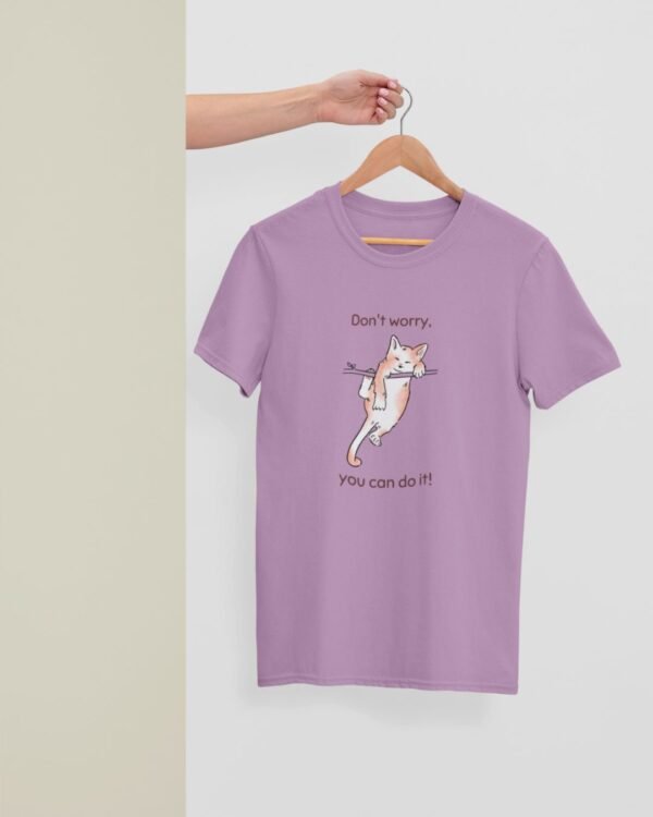 DONT WORRY PRINTED REGULAR T SHIRT - Image 3