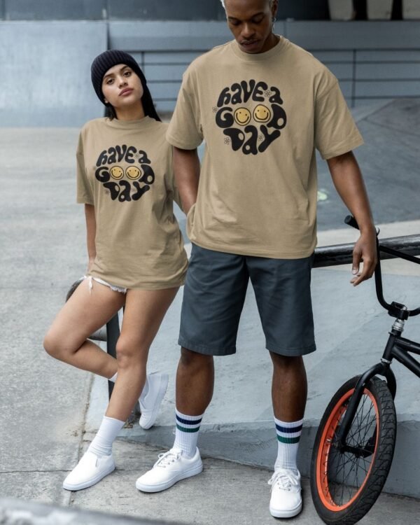 GOOD DAY PRINTED T SHIRT (220 GSM) UNISEX - Image 6