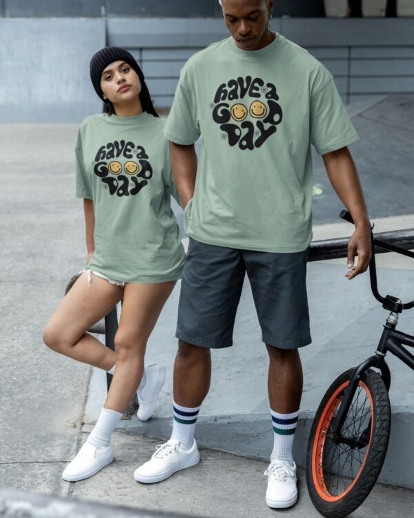 GOOD DAY PRINTED T SHIRT (220 GSM) UNISEX - Image 3