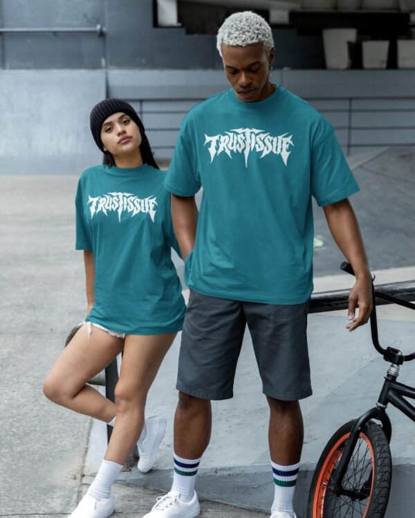 TRUST ISSUE PRINTED T SHIRT (180GSM) UNISEX - Image 2