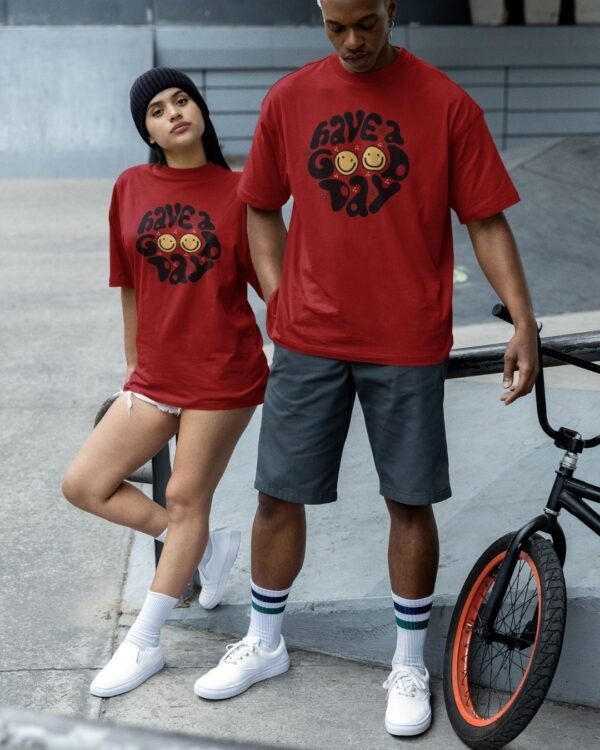GOOD DAY PRINTED T SHIRT (220 GSM) UNISEX - Image 4
