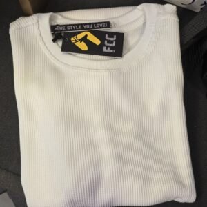 A Plain Waffle Oversize Tee Unisex