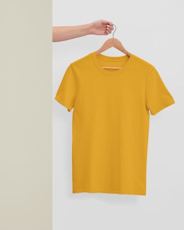 A PLAIN PRINTED REGULAR T SHIRT - Image 10