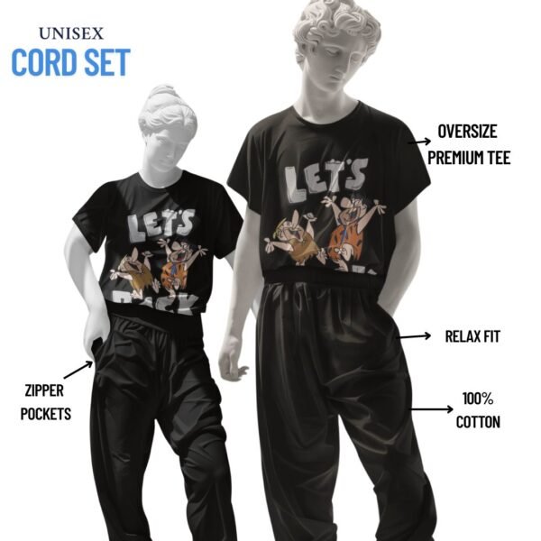 LETS ROCK PRINTED CORD SET - Image 2