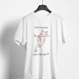 DON'T WORRY PRINTED T SHIRT (180GSM) UNISEX