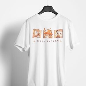 HELLO AUTUMN PRINTED T SHIRT (180GSM) UNISEX