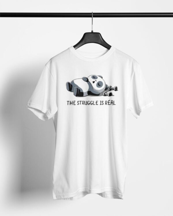 STRUGGLING PANDA OVERSIZE T SHIRT (180GSM) UNISEX