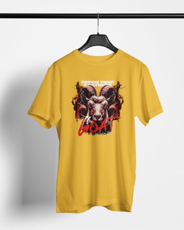 GOAT PRINTED OVERSIZE T SHIRT (180GSM) UNISEX
