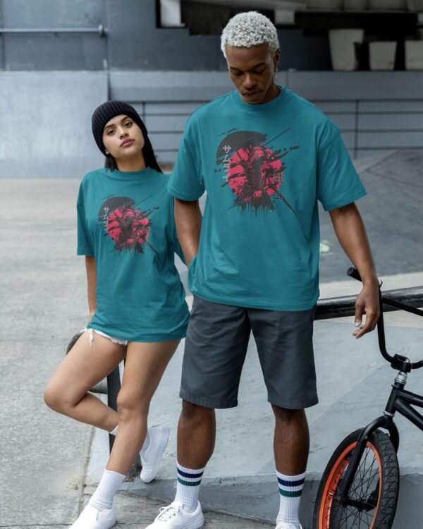 ANIME KUNFU PRINTED OVERSIZE T SHIRT (180GSM) UNISEX - Image 3