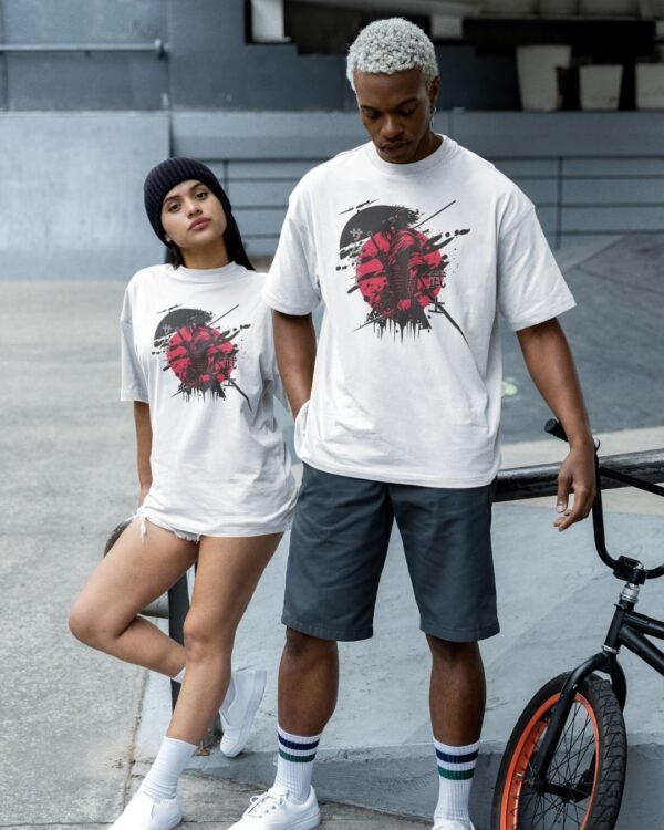 ANIME KUNFU PRINTED OVERSIZE T SHIRT (180GSM) UNISEX - Image 4
