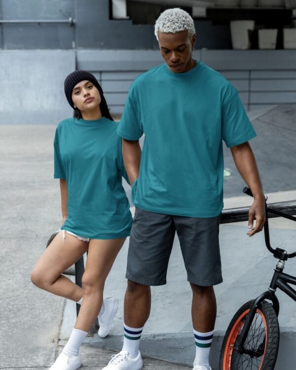 A PLAIN OVERSIZE T SHIRT (180GSM) UNISEX - Image 7