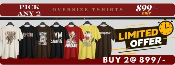 BuY 2 Premium Oversize Tee FOR 899