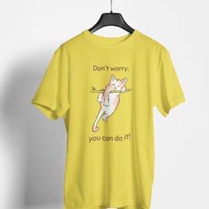 DON'T WORRY PRINTED T SHIRT (220GSM) UNISEX