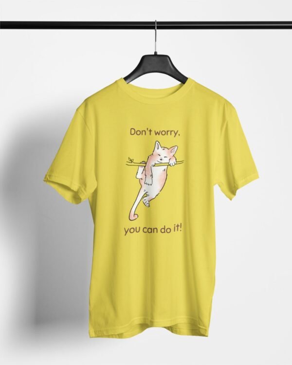 DON'T WORRY PRINTED T SHIRT (220GSM) UNISEX