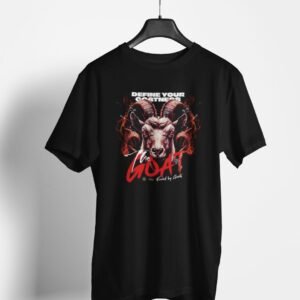 GOAT PRINTED OVERSIZE T SHIRT (220GSM) UNISEX