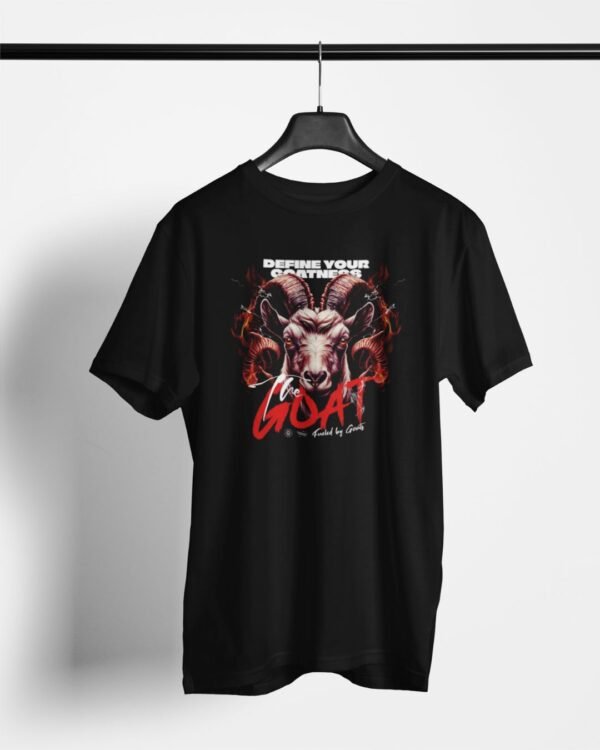 GOAT PRINTED OVERSIZE T SHIRT (220GSM) UNISEX