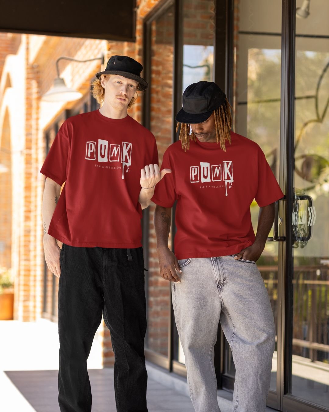 PUNK PRINTED T SHIRT (220GSM) UNISEX - Image 2