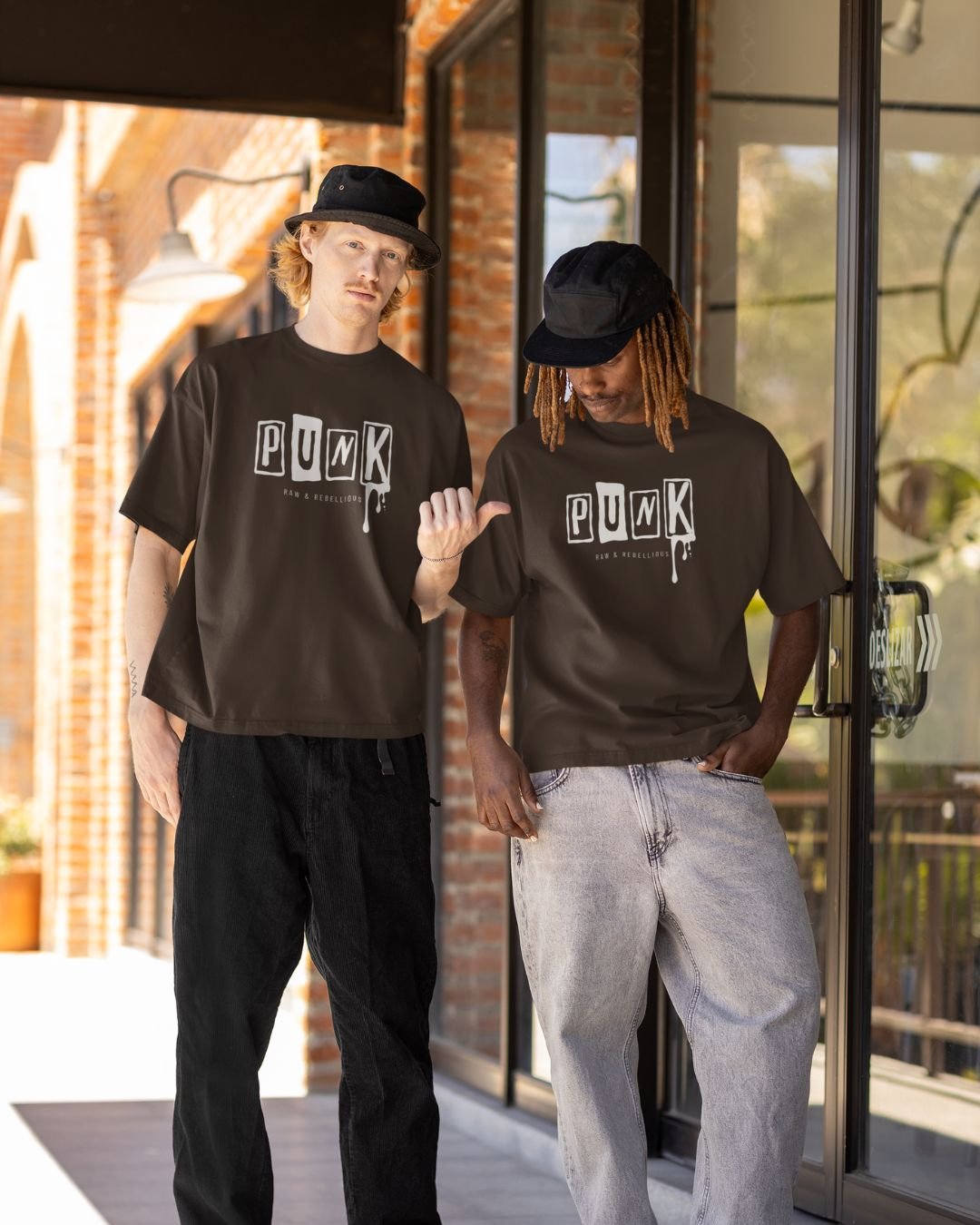 PUNK PRINTED T SHIRT (220GSM) UNISEX - Image 3