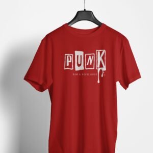 PUNK PRINTED T SHIRT (220GSM) UNISEX